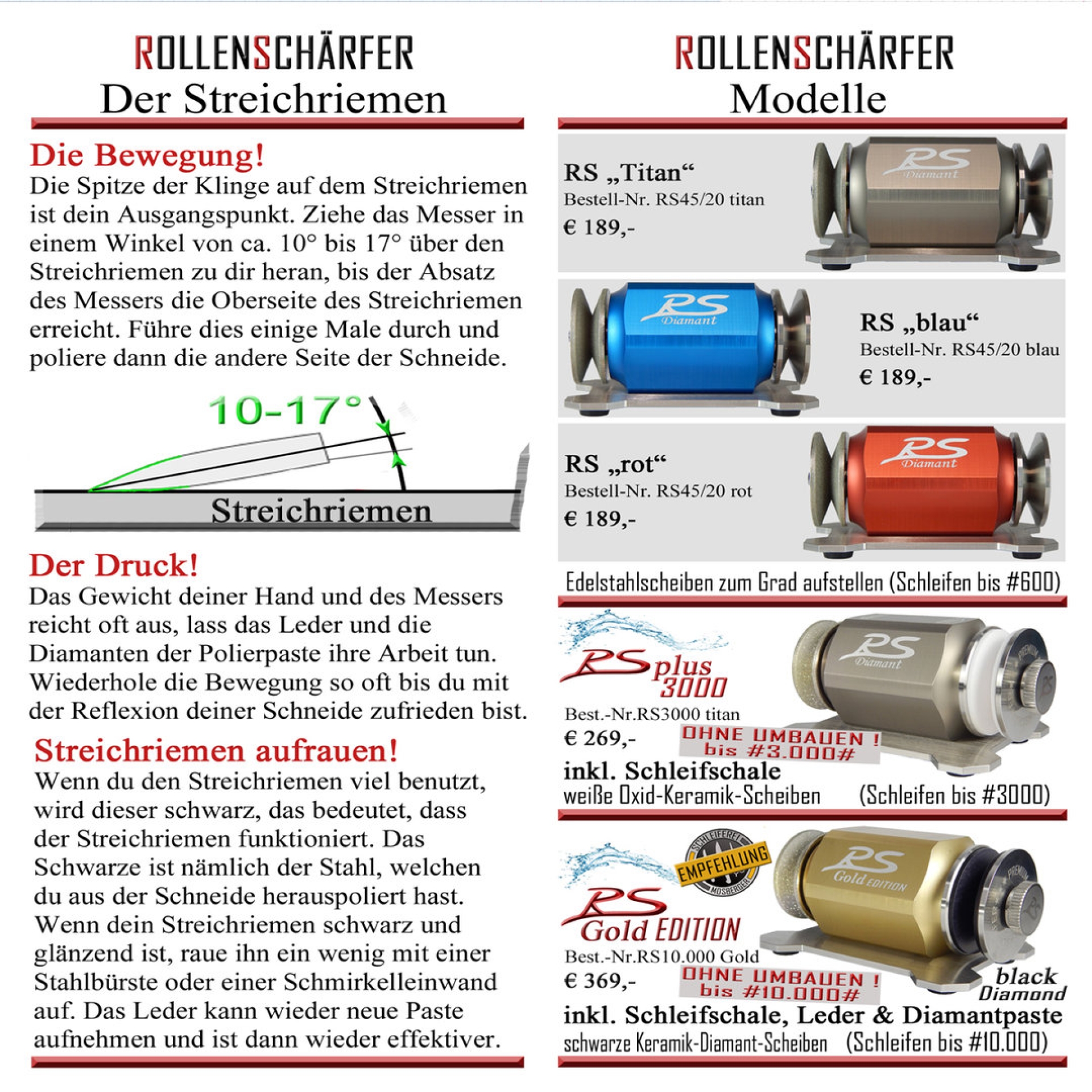 Preview: RS Diamant Rollenschärfer